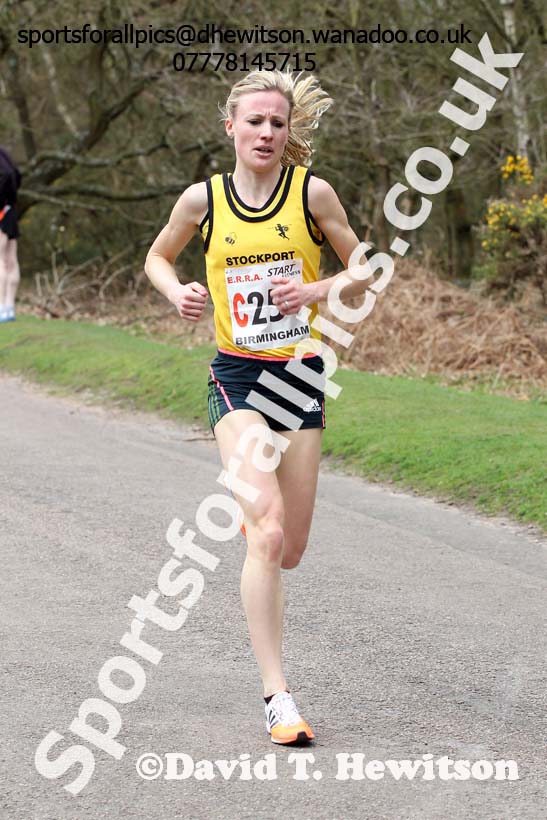 Eleanor Baker (Stockport) 3rd leg of the National 6 Stage Relay, National 12 and 6 Stage Relays, Sutton Park, Birmingham. Photo: David T. Hewitson/Sports for All Pics